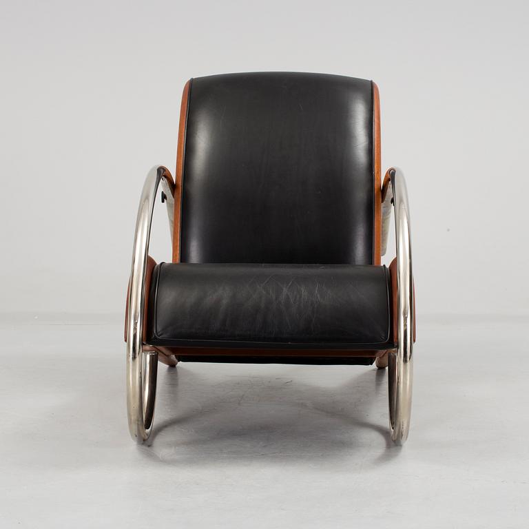A Klaus Wettergren  "Streamline" armchair, Denmark, 1980s.