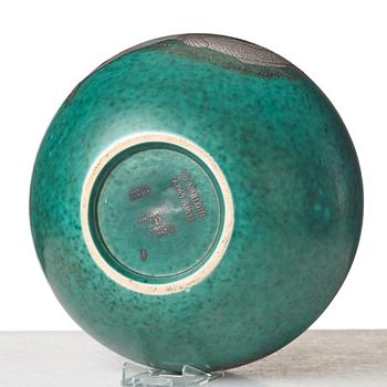 Wilhelm Kåge, a stoneware "Argenta" vase, Gustavsberg, Sweden 1949.