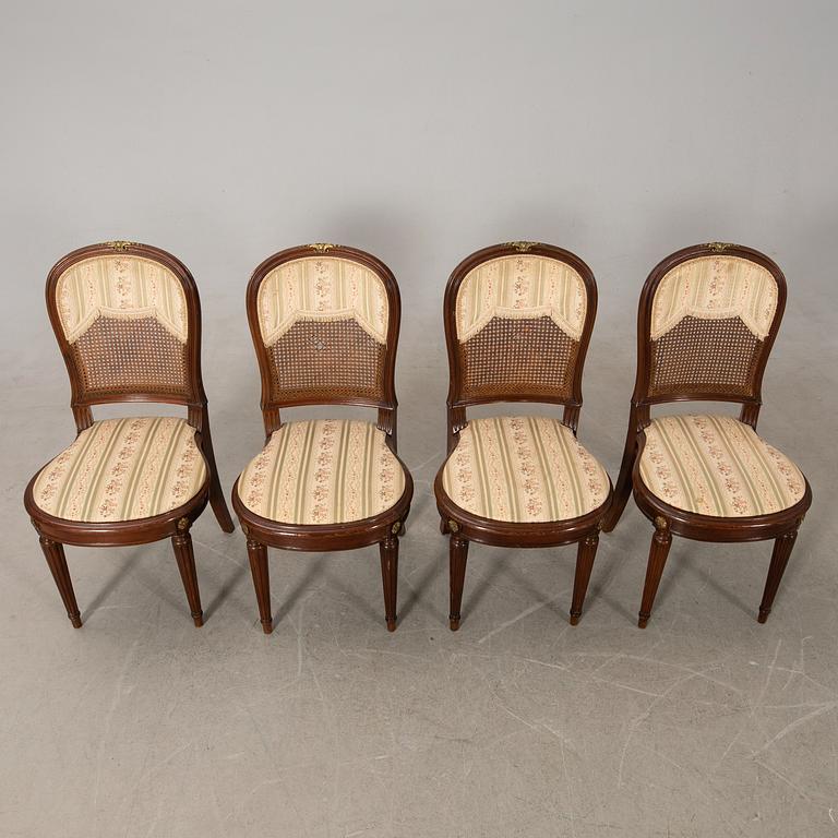 Chairs, 4 pcs, first half of the 20th century.