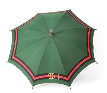 A 1980s umbrella by Gucci.