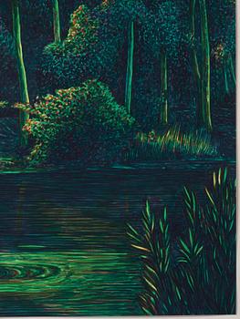 Martin Jacobson, "Skogsdamm".