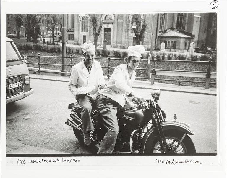 Carl Johan De Geer, "Janos, Frasse och Harley 46:a".