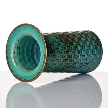 Stig Lindberg, a stoneware vase, Gustavsberg Studio 1961.