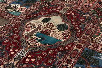 Carpet, Tabriz, approx. 423 x 330 cm.