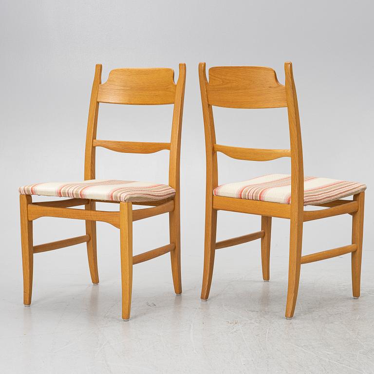 Carl Malmsten, chairs, 4 pcs "Calmare Nyckel", Åfors furniture factory, second half of the 20th century.