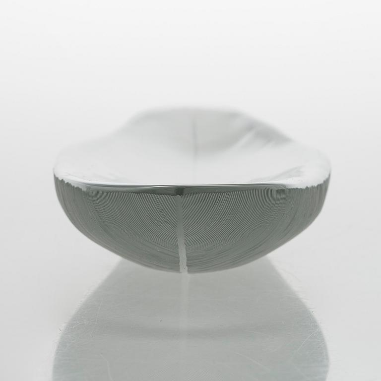 Tapio Wirkkala, taide-esine 3869, "Sulka" signeerattu Tapio Wirkkala Iittala -55.