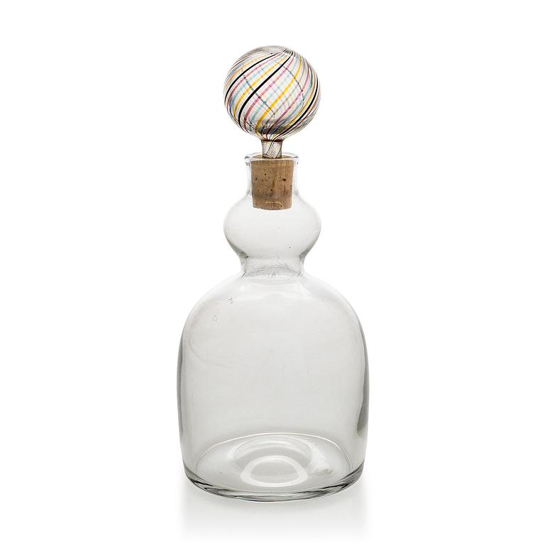 Kaj Franck, karaff, "KF 503", signerad, K. Franck, Nuutajärvi Notsjö -63.