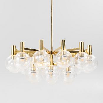 A chandelier, Ott International, Germany, second half of the 20th Century.