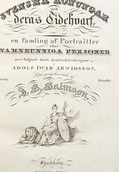 BÖCKER, 3 volymer, "Svenska konungar och deras tidevarf" 1830-43.