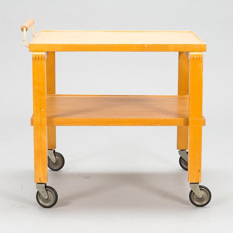 Alvar Aalto, a 1940's '99' tea trolley for O.Y. Huonekalu- ja Rakennustyötehdas A.B.