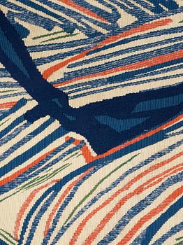 VÄVD TAPET, "Klippön", Gobelängteknik. Ca 163 x 195,5 cm. Signerad GYNNING PF.