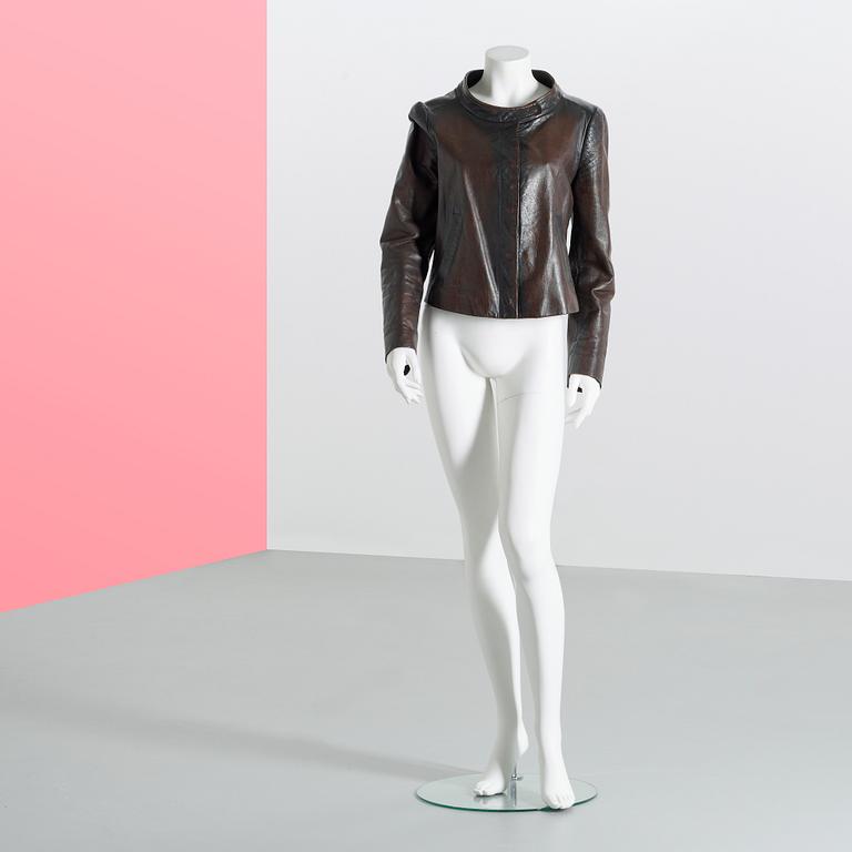 SKINNJACKA, Martin Margiela, storlek 42.