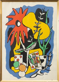 Fernand Léger, efter, "The King of Harts".