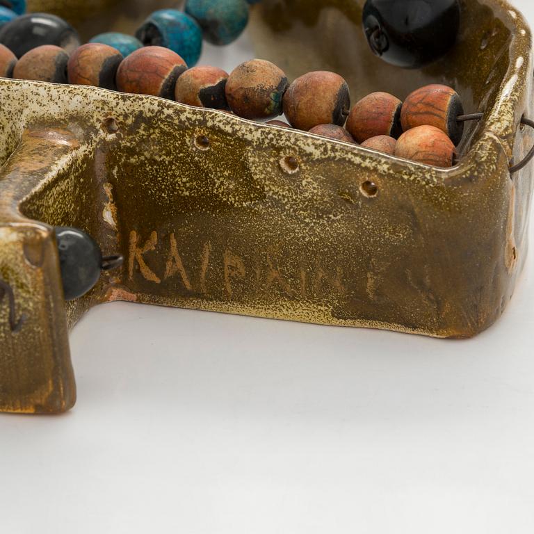 Birger Kaipiainen, skulptur, stengods, signerad Kaipiainen.