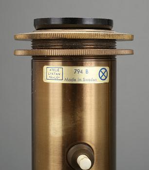 BORDSLAMPOR, ett par, Ateljé Lyktan, Åhus, 1970-tal.