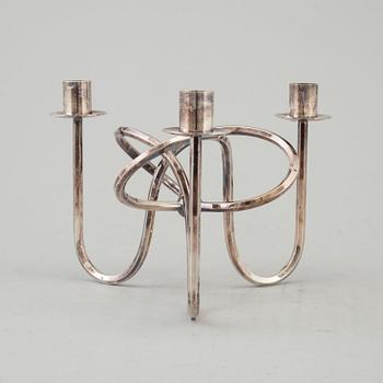 JOSEF FRANK, kandelaber, "Vänskapsknuten", Firma Svenskt Tenn, formgiven 1938.