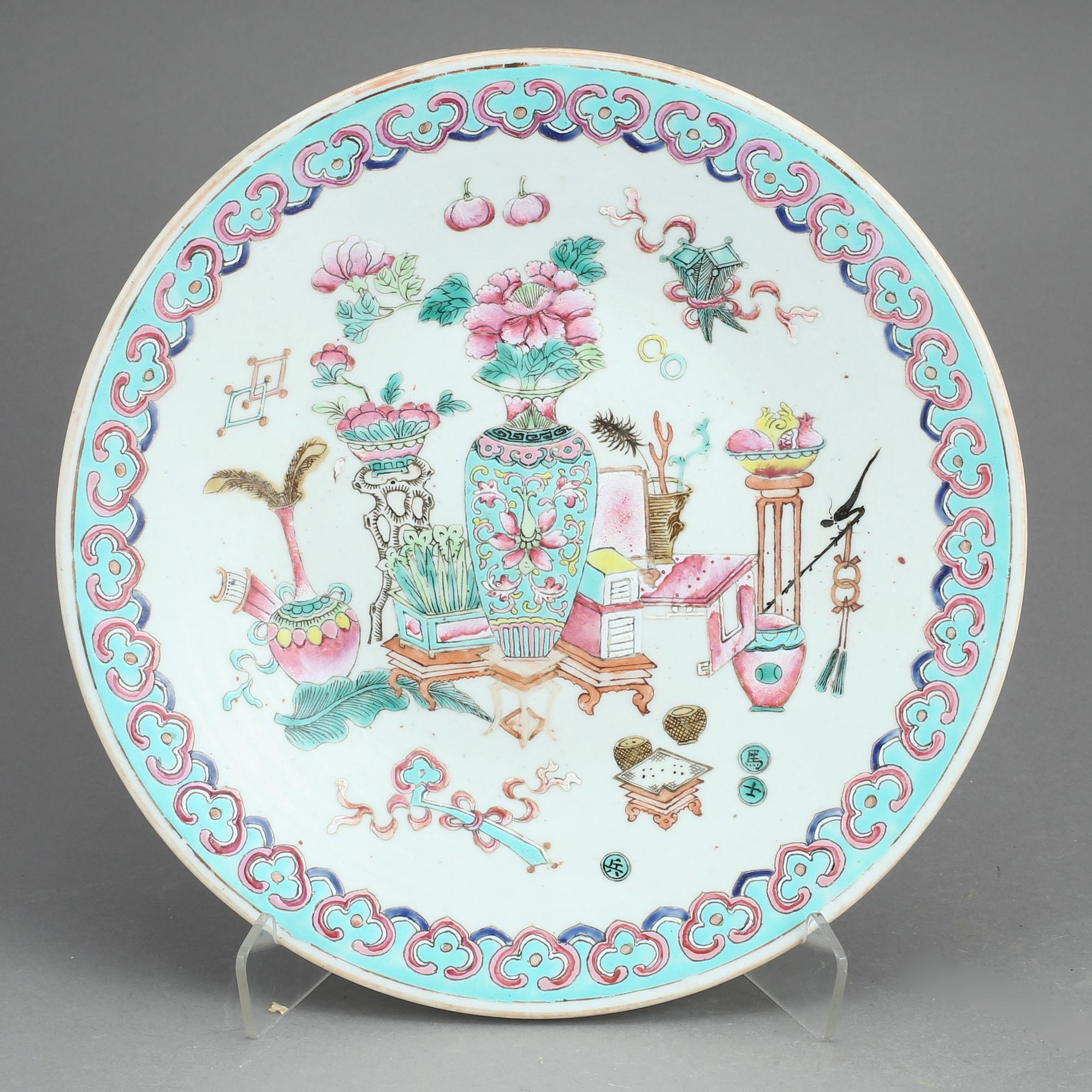 FAT, porslin, Kina 1800-talets slut.
