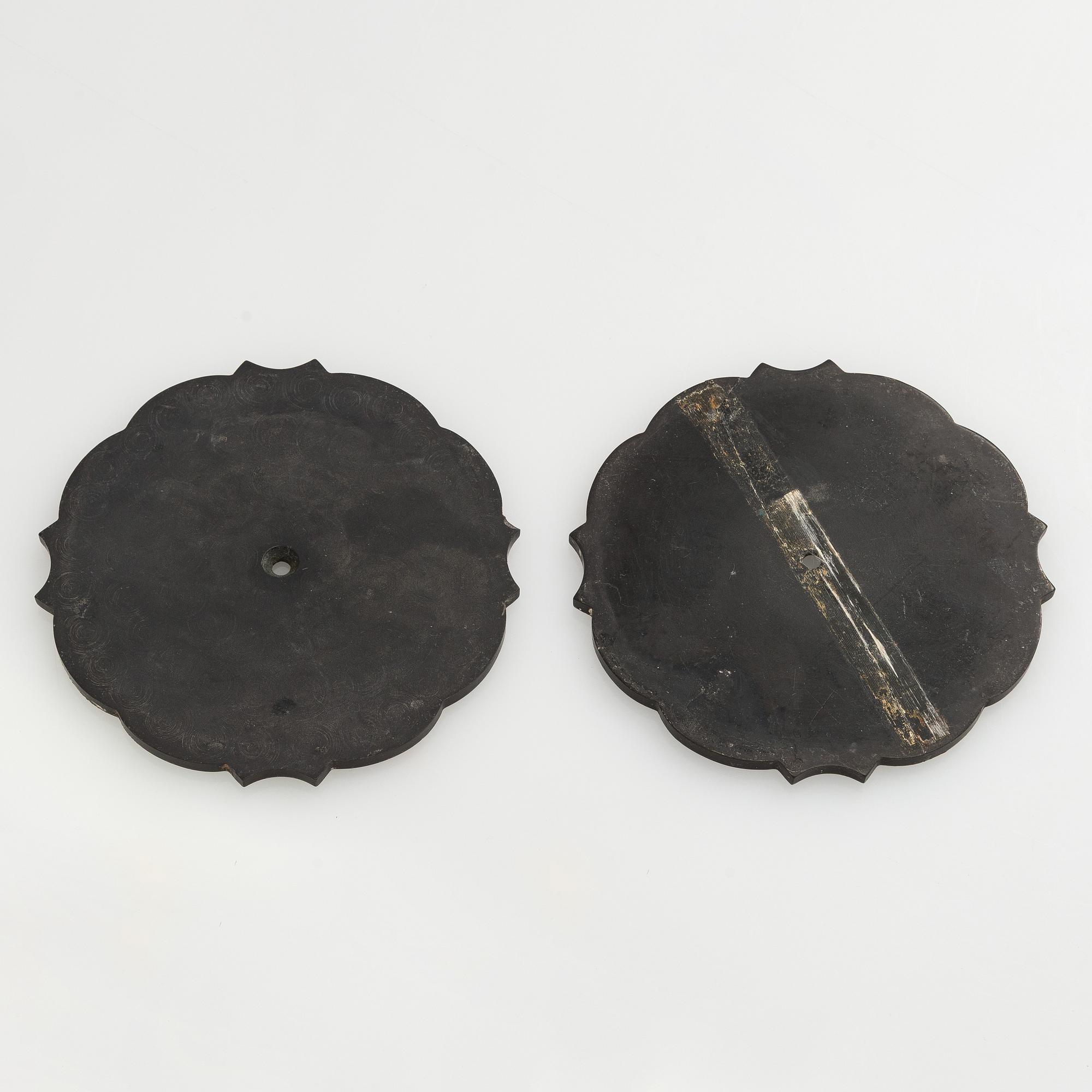 Carl M. Cohr, a pair of silver candelabra, Fredericia, Denmark, 1940.
