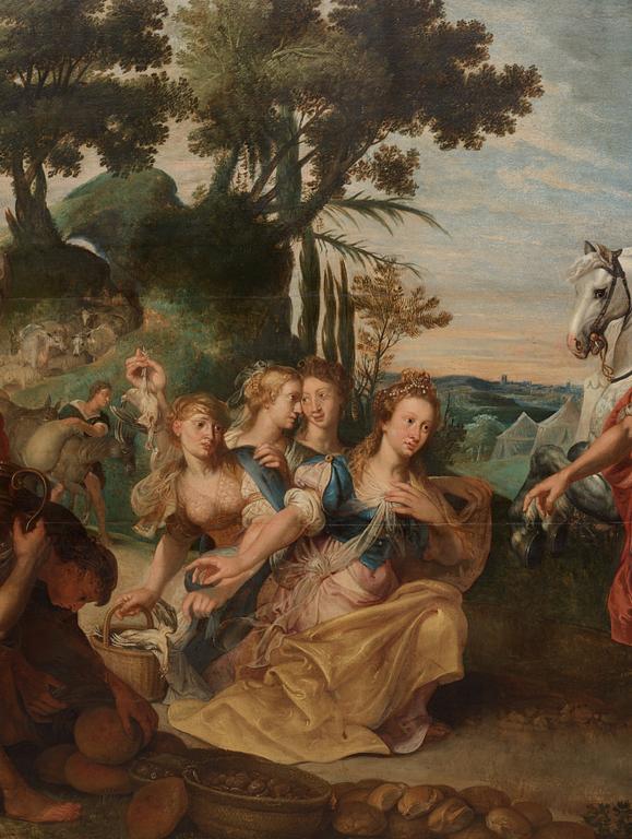 Matthijs Voet Attributed to, King David and Abigail.