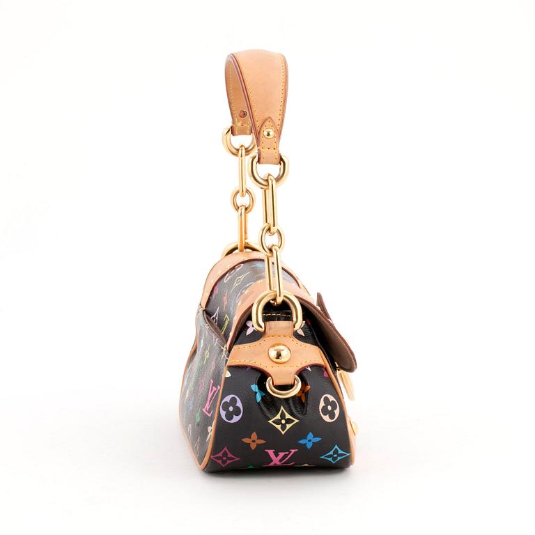 LOUIS VUITTON, a black monogram multicolore shoulder bag, "Beverly".