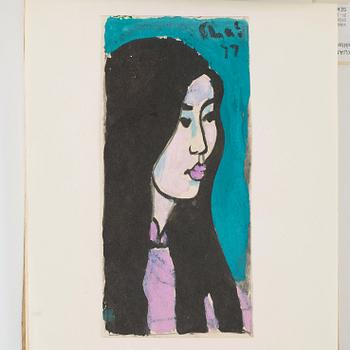 Bui Xuan Phai, Skissbok innehållande 71 st teckningar.