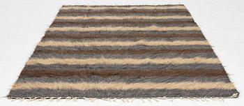 A Turkish 'Mohair' rug, c. 200 x 133 cm.