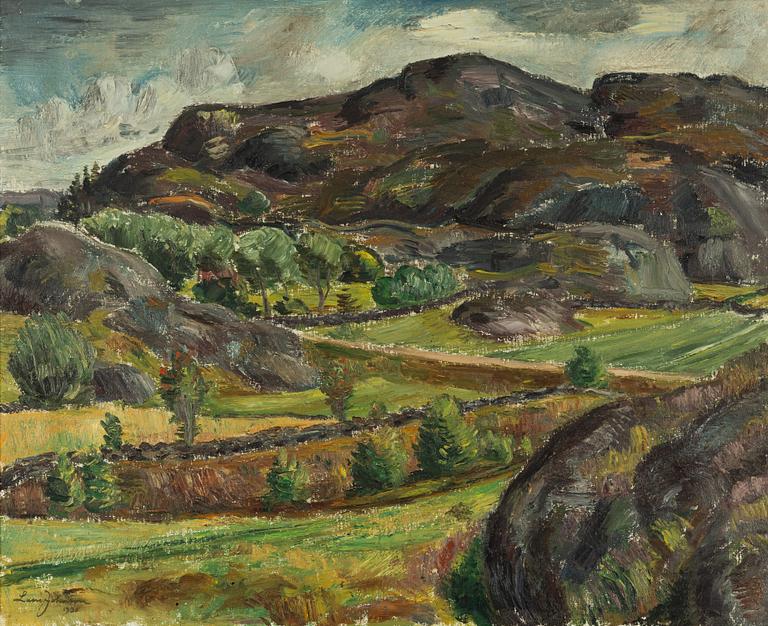 Lasse Johnson, Böljande landskap.