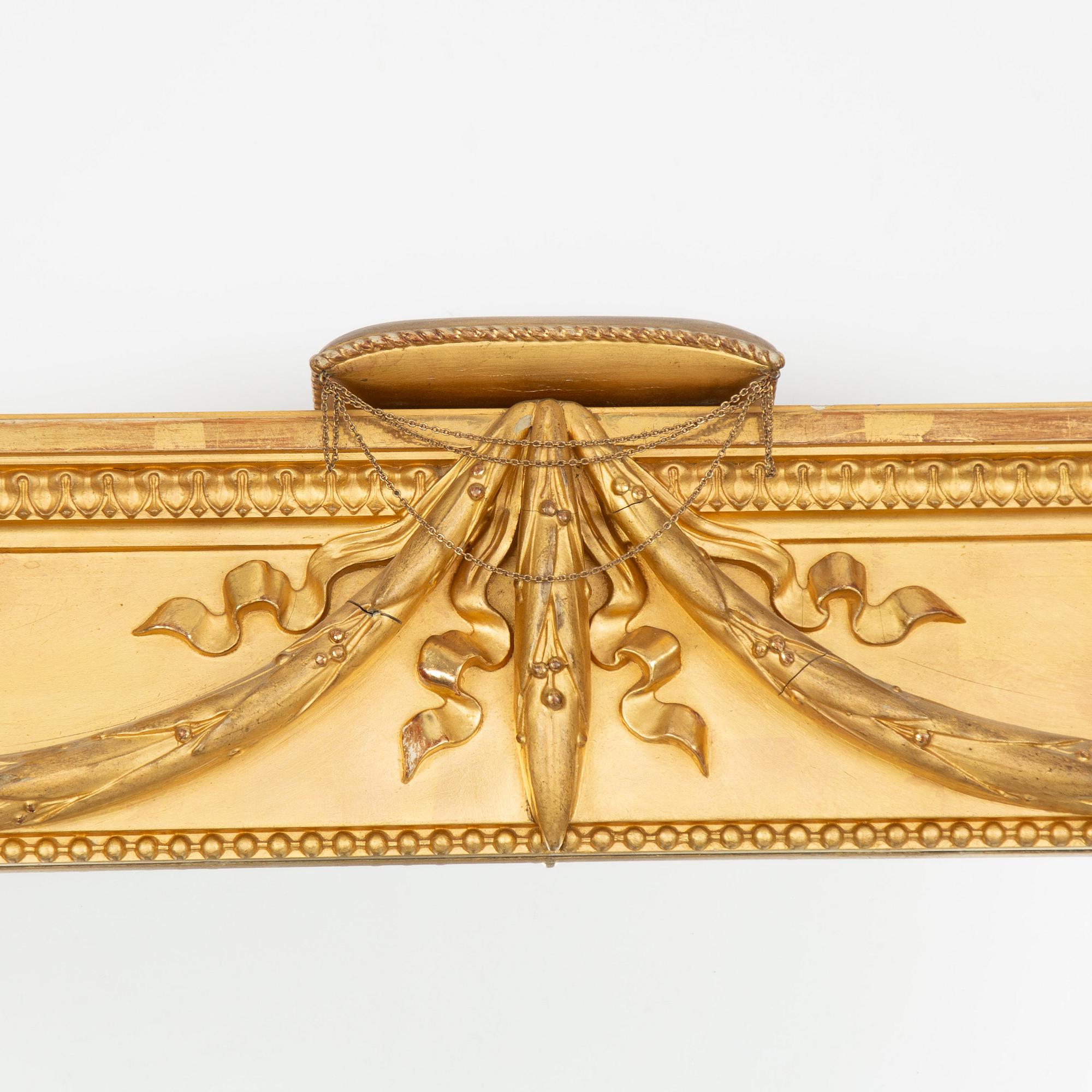 Spegel, 1900-talets mitt. Gustaviansk stil.