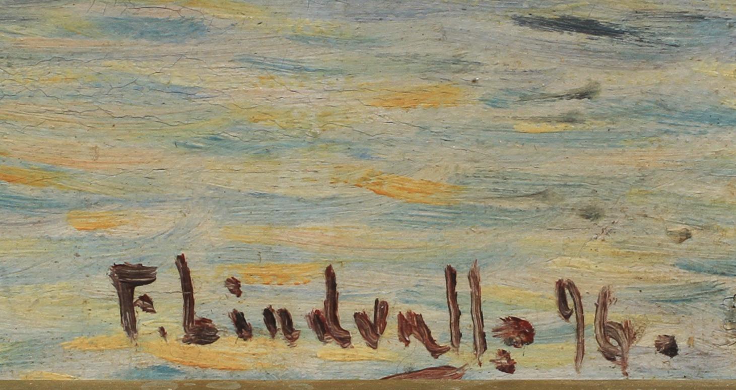 FRITZ LINDVALL, olja på duk, 2 st. Sign o dat 96.