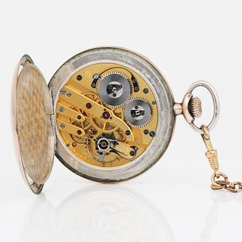 HERRFICKUR, silver, International Watch Company, tidigt 1900-tal. Tot ca 85 gram.
