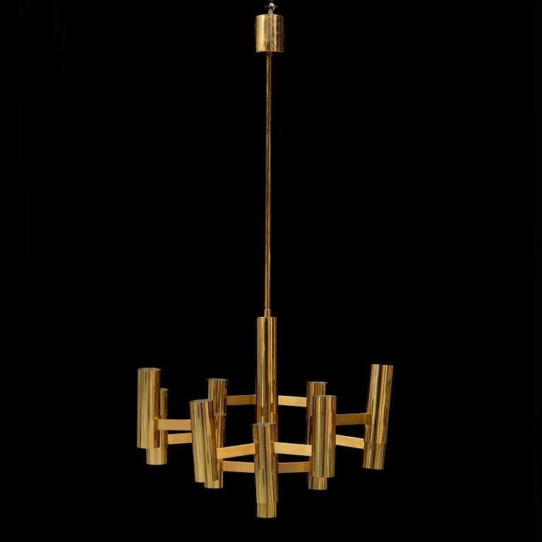 GAETANO SCIOLARI, a 13-light chandelier probably Boulanger SA.