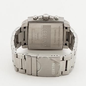 CERTINA, DS Podium (100m/330ft), chronograph, wristwatch, 38 x 38 mm.