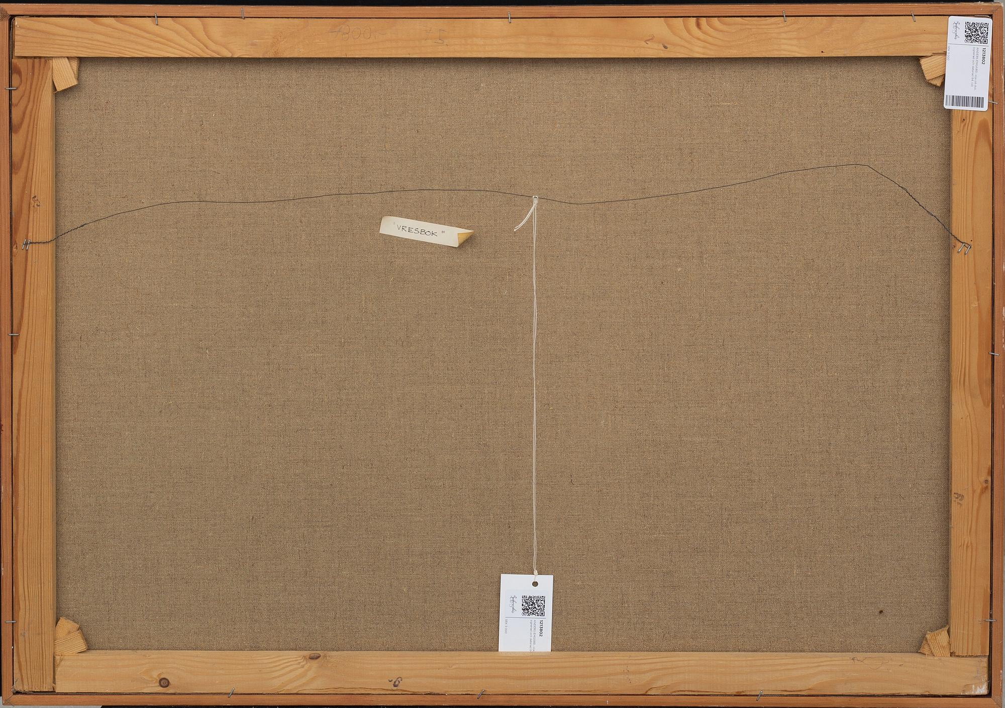 ANDERS EMGÅRD, olja på duk, signerad och daterad 84.