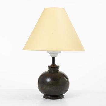Jacob Ängman, attributed to, a table lamp, GAB Brons, 1930s.