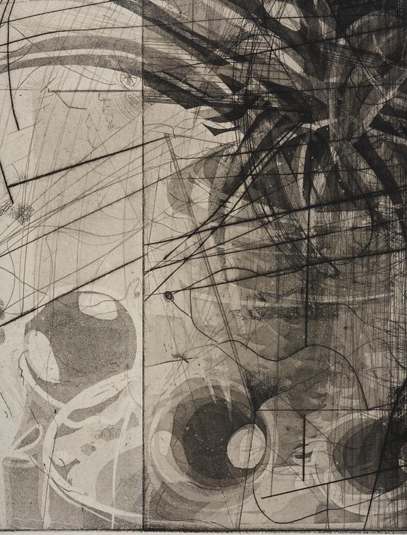 Dieter Roth, Utan titel ur: "Hommage aux Prix Nobel" (Nobelprismappen).