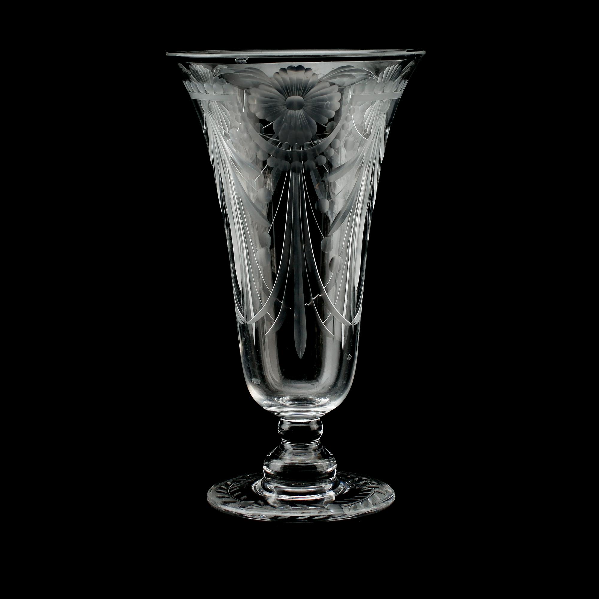 VAS, glas, 1900-talets mitt.