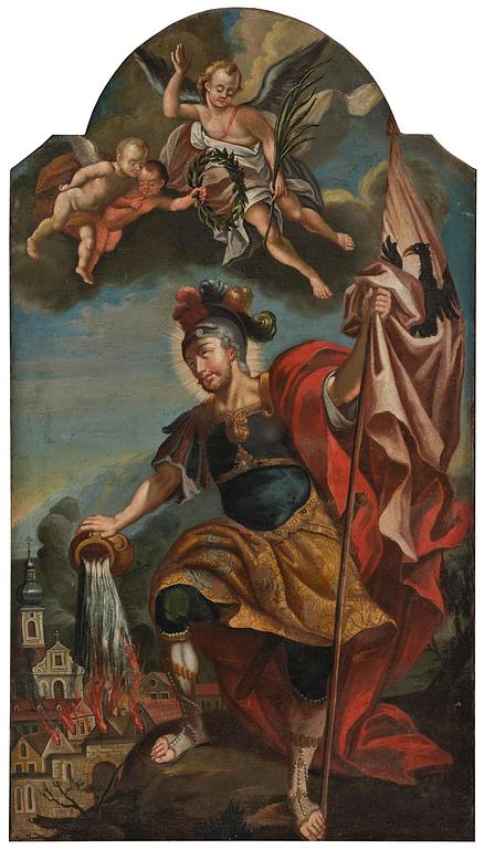 Okänd konstnär 1700-tal, St Florian.