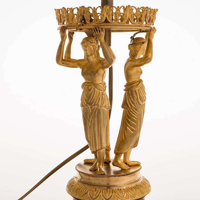 BORDSLAMPA, empire, Ryssland 1800-talets första hälft.
