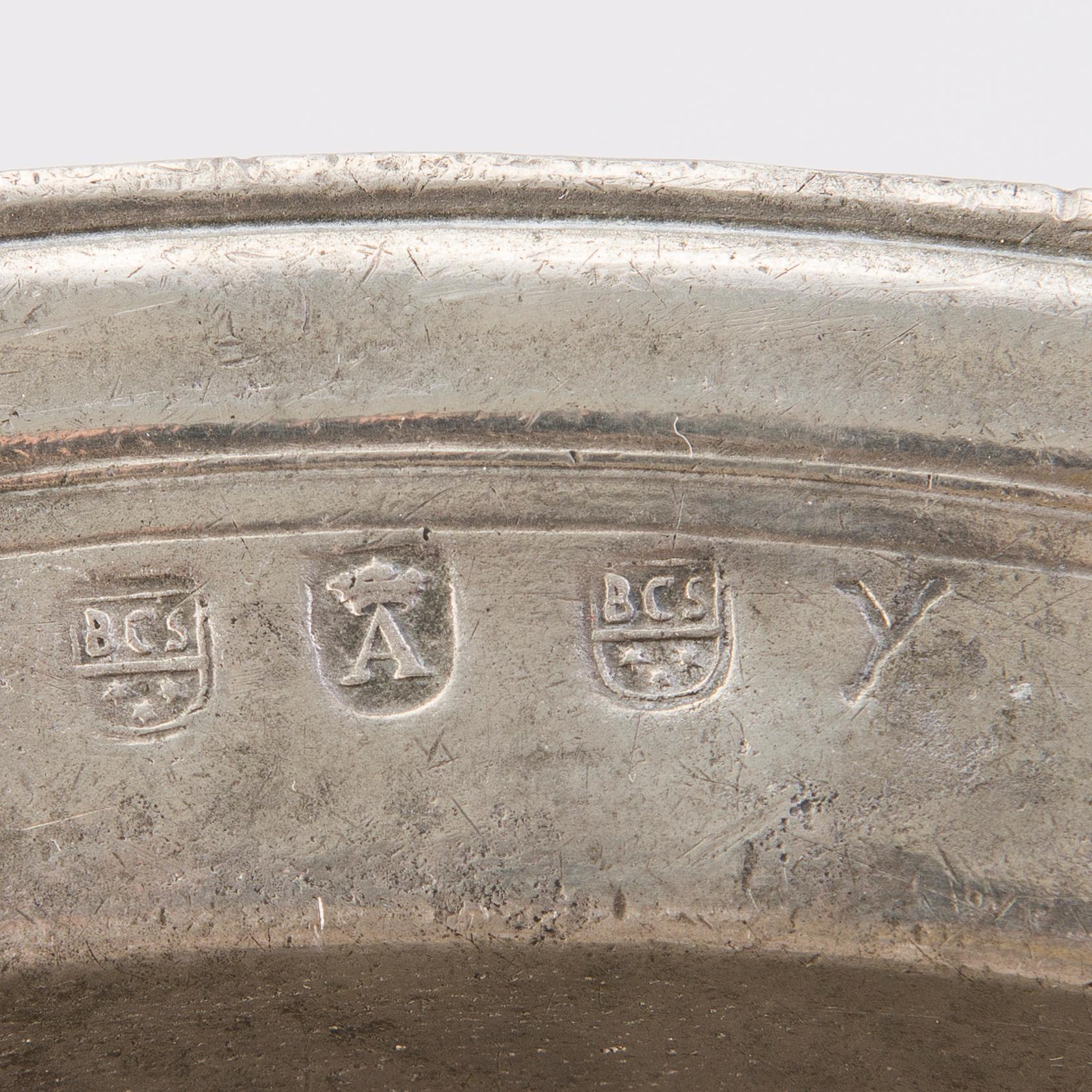 A FINNISH PEWTER DISH, Bengt Christian Ståhlström, Turku 17.