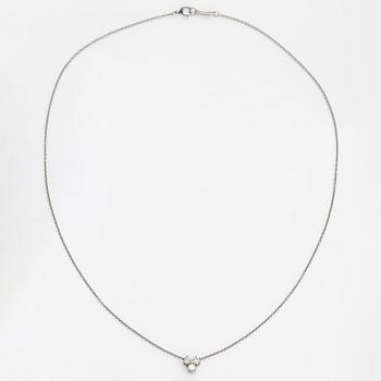 Tiffany & Co, halsband, "Aria", platina med briljantslipade diamanter.