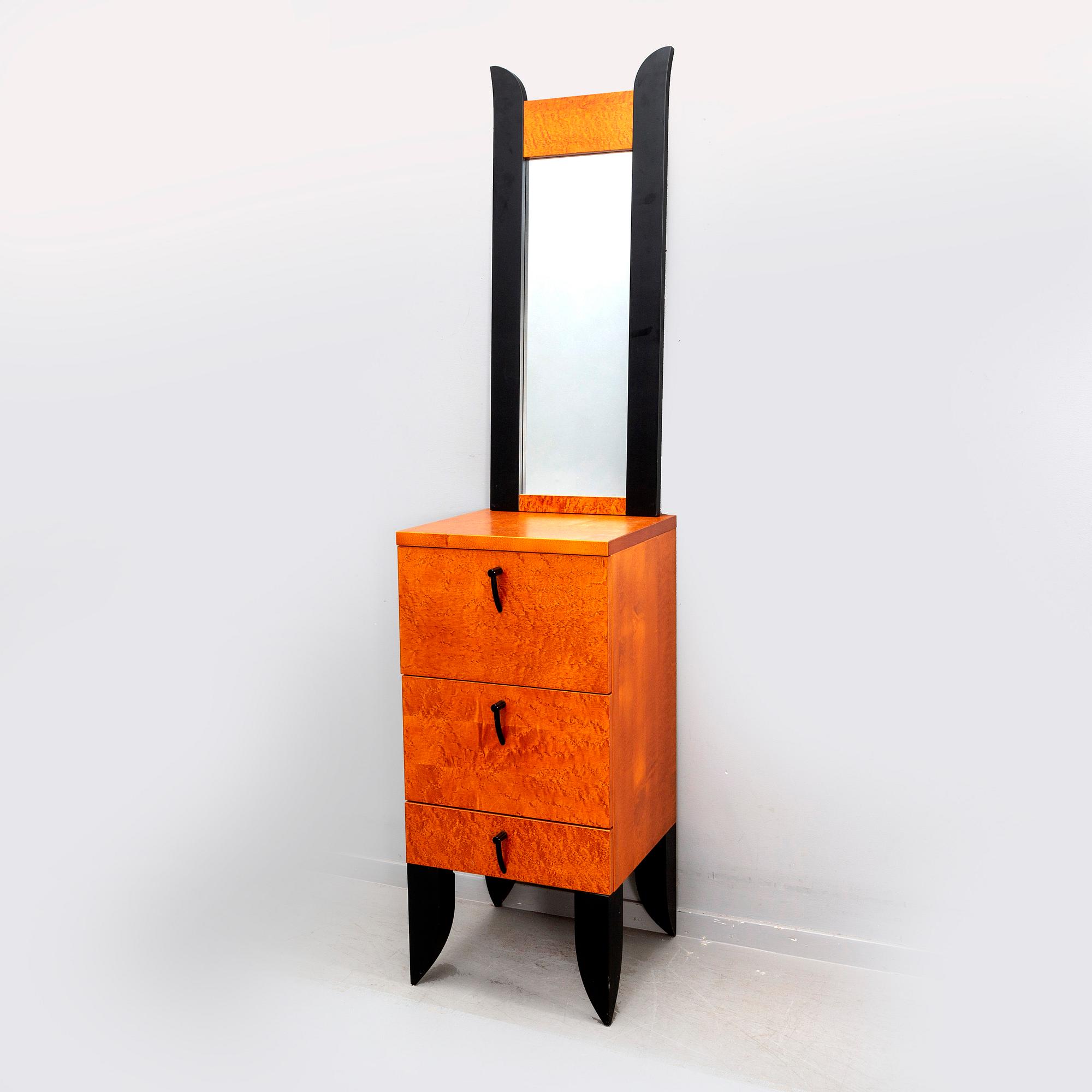 A Rose-Marie Elling 2 pcs hall furniture Fröseke möbler later part of the 20th century.