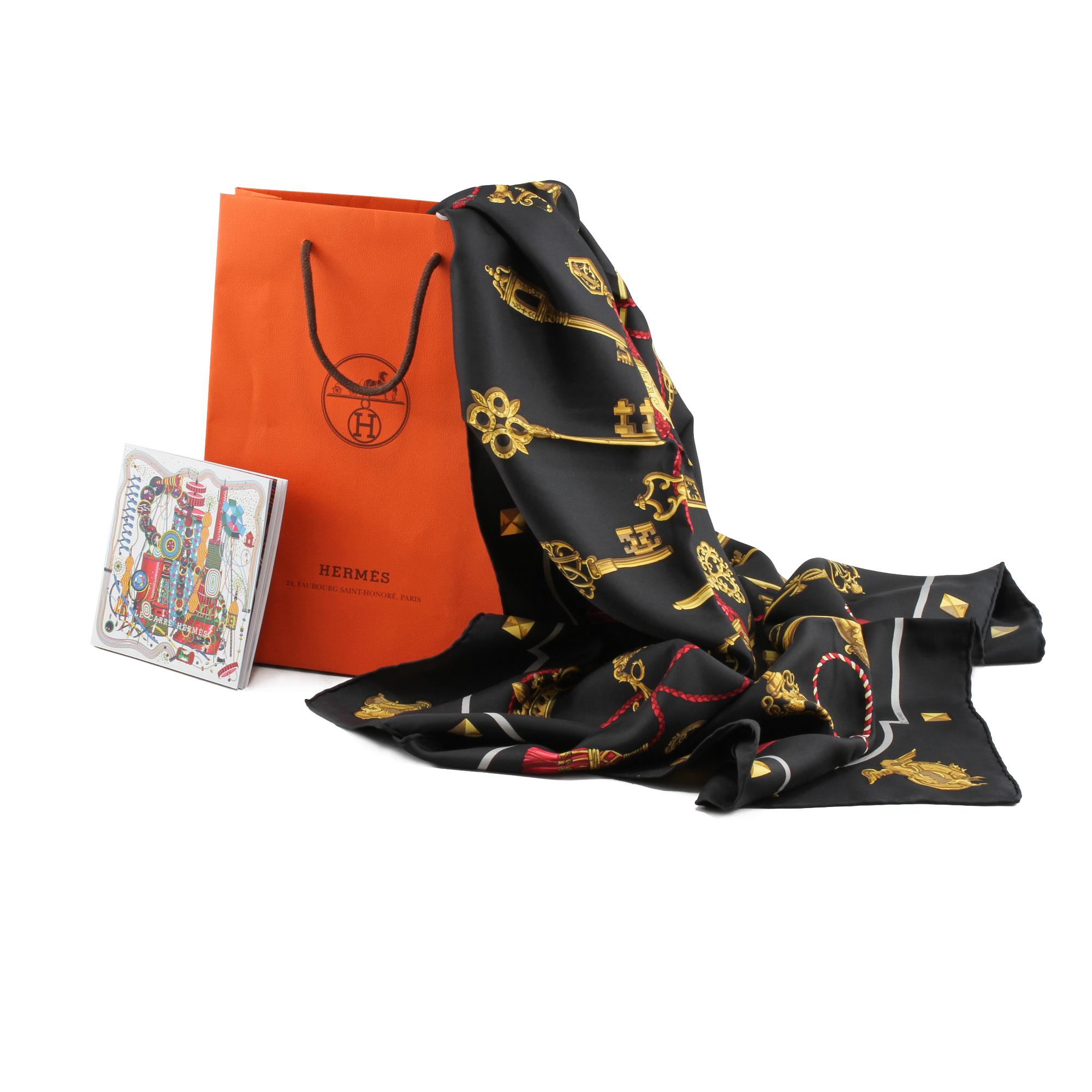 SCARF, "Les Clefs", Caty Latham , Hermés.