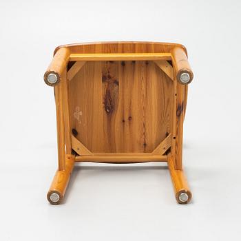 Rainer Daumiller, a set of 6 pine chairs, Denmark, late 20th century.