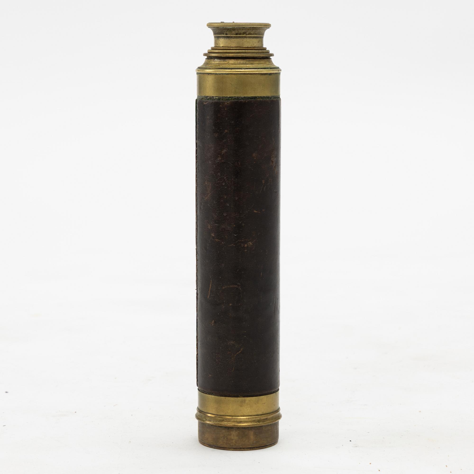 Three Telescopes. military, of which one by J L Rose Uppsala, 18th/19th century.