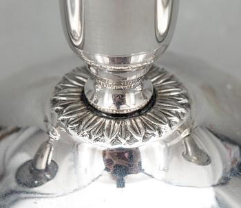 LJUSSTAKAR, 2 par, silver, bland annat K&EC, Göteborg, 1959.