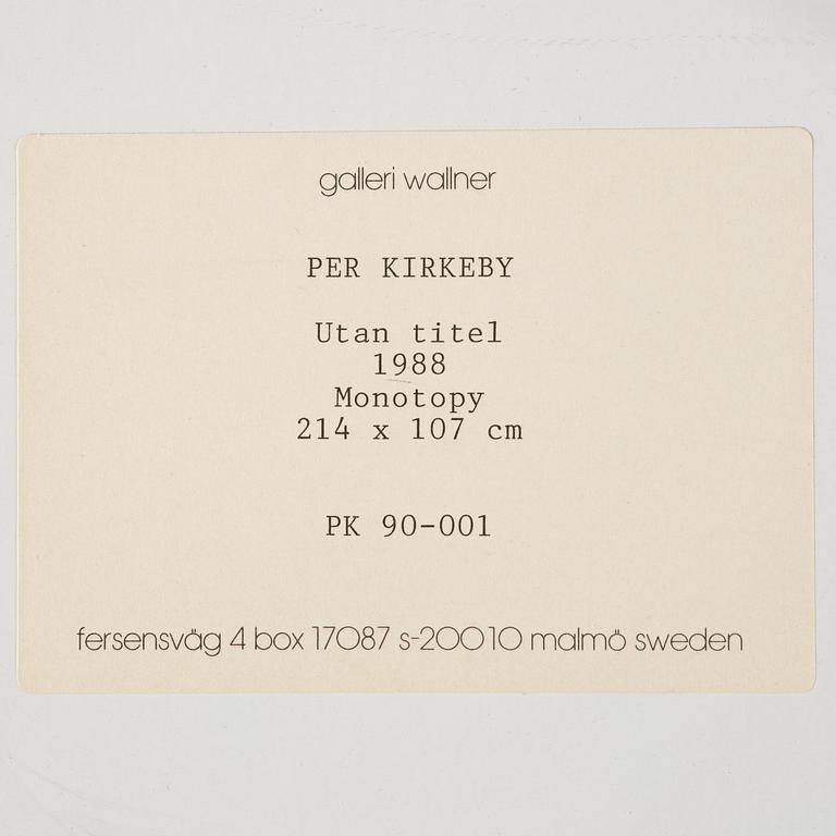 Per Kirkeby, Utan titel.