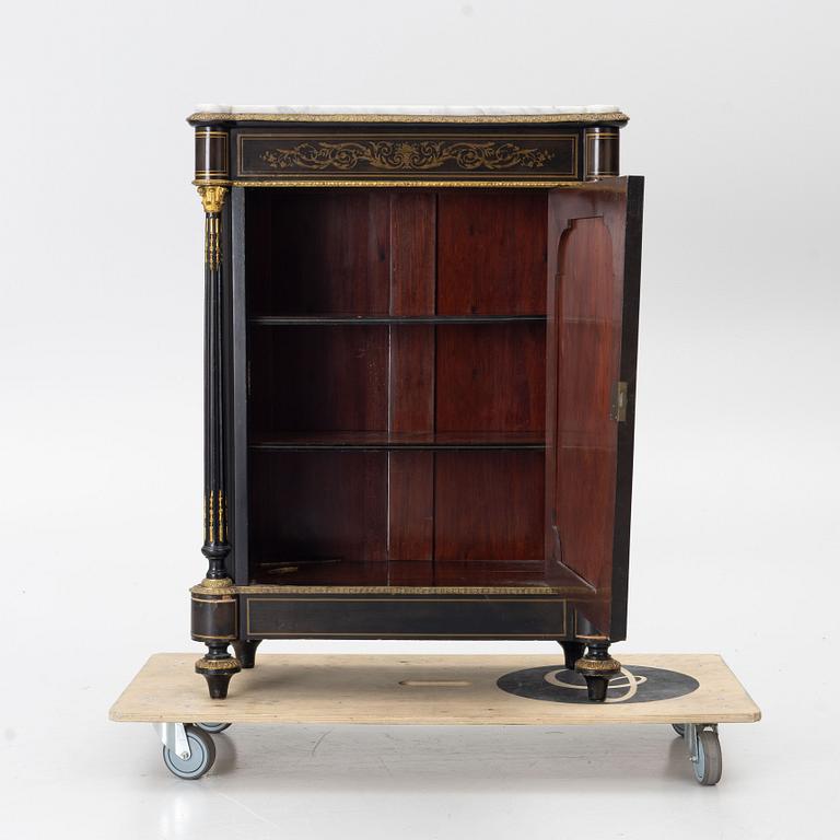 A Louis XVI style cabinet, France, late 19th Century.