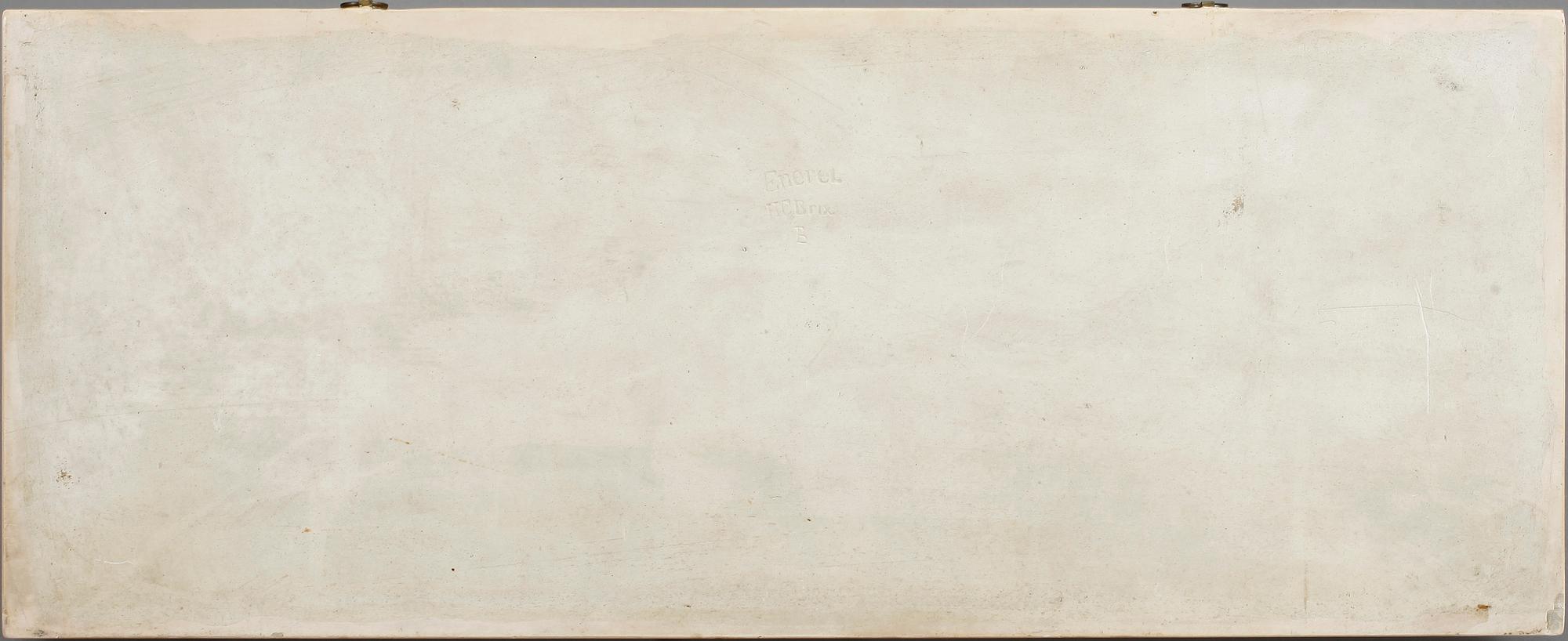 VÄGGRELIEF, gips, Eneret, Brix, Köpenhamn sent 1800-tal.