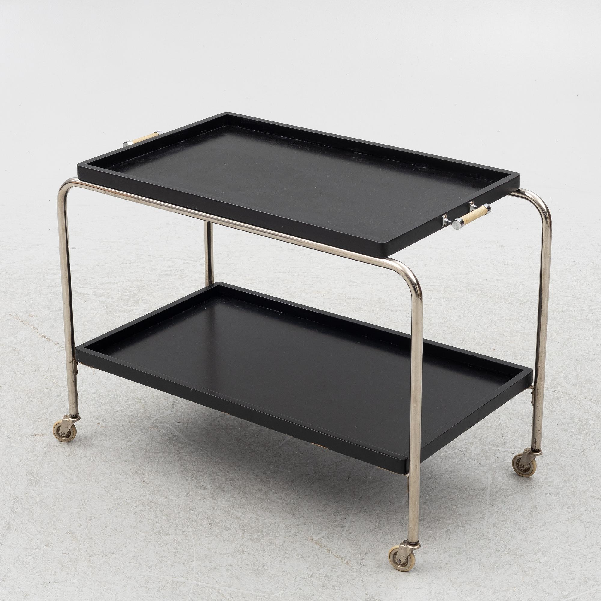 Serving cart, functionalist, 1930s.