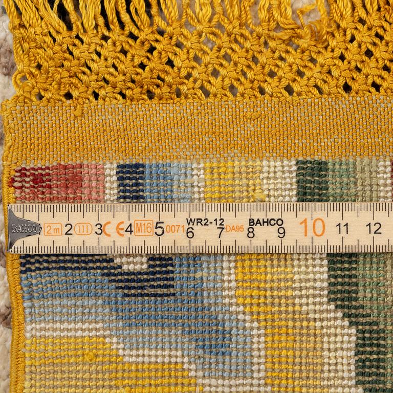 Matta semiantik silke Kina, ca 185 x 122 cm.